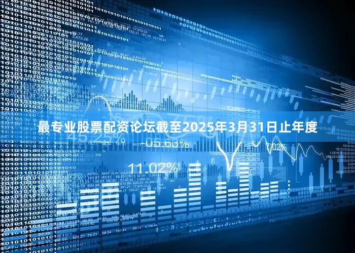 最专业股票配资论坛截至2025年3月31日止年度