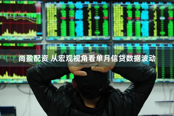 尚盈配资 从宏观视角看单月信贷数据波动