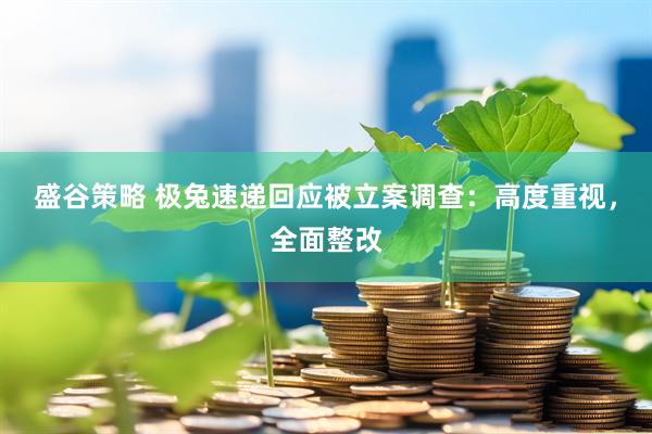 盛谷策略 极兔速递回应被立案调查：高度重视，全面整改
